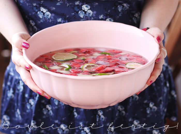Blogging around Summer: Fruchtige Bowle - Puppenzimmer.com