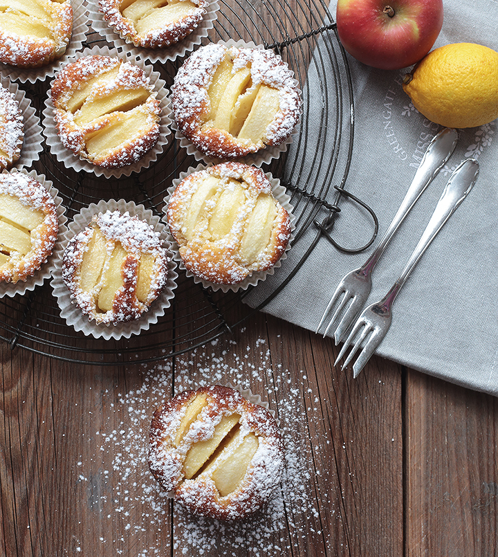 Saftige Apfeltörtchen, Apfel Muffins