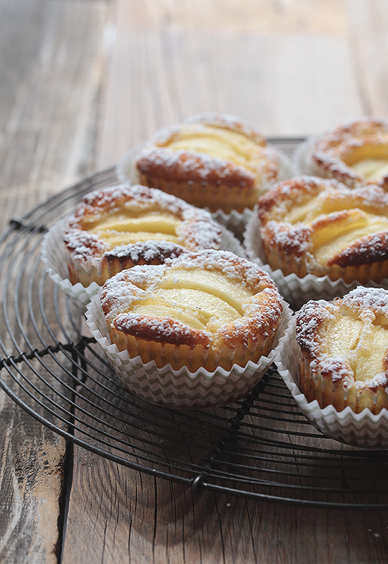 Saftige Apfeltörtchen, Apfel Muffins