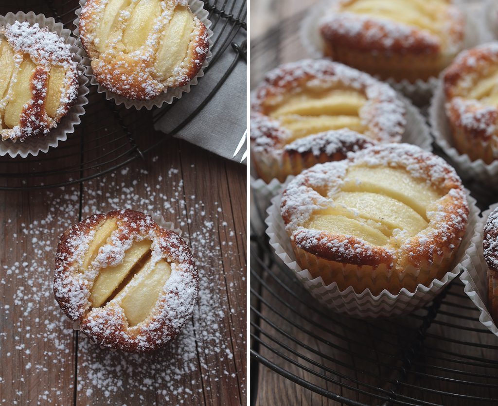 Saftige Apfeltörtchen, Apfel Muffins