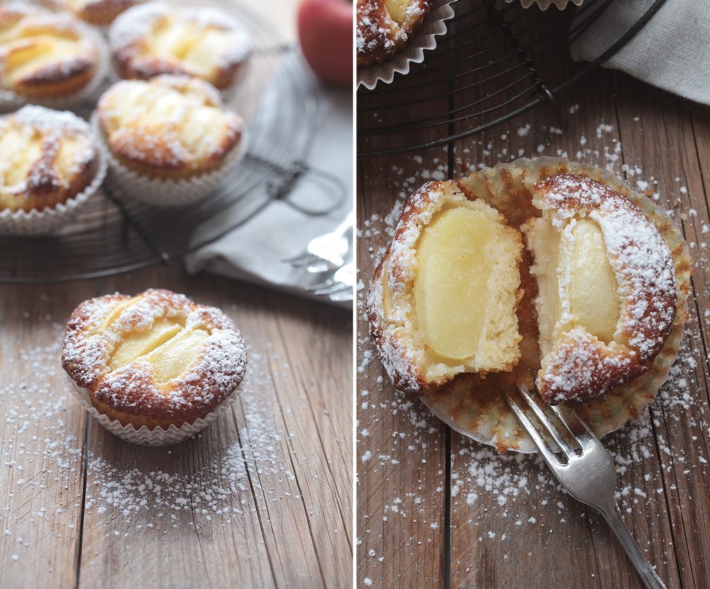 Saftige Apfeltörtchen, Apfel Muffins