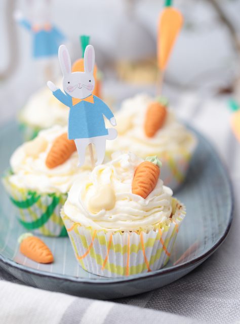 Möhren-Cupcakes mit Rum-Frosting {+ Gewinnspiel} - Puppenzimmer.com