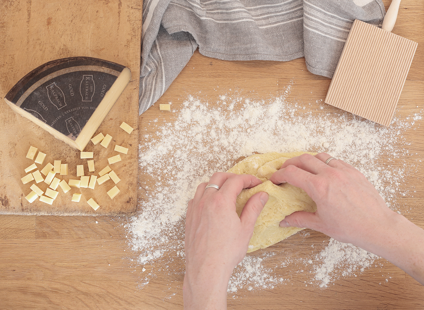 Gefüllte Gnocchi selbst gemacht Kaltbach Gold